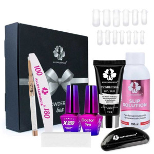 Zestaw do akrylożelu Powder Gel Box Allepaznokcie