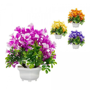 Kwiaty Sztuczne w doniczce AZALIA 26cm