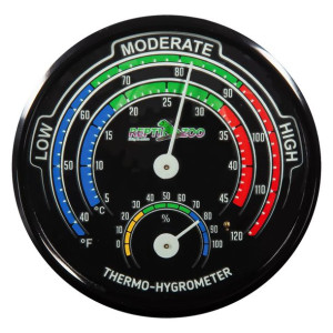 Repti-Zoo Glowing Thermo / Hygrometer - świecący w nocy termometr i higrome
