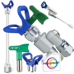 Zawór CleanShot + dysza 516 FFLP + Przedłużka 30 cm Graco Wagner Titan