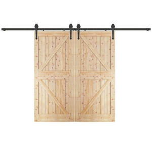 System do drzwi przesuwnych 244 cm prowadnica do 100 kg, barn door stal cza