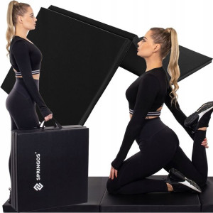Materac gimnastyczny 180x60x5 składany do ćwiczeń