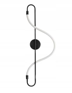 Kinkiet Lampa Ścienna Long Black Lina Led