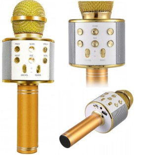 Mikrofon Bezprzewodowy Karaoke Bluetooth + Głośnik