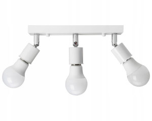 Lampa Sufitowa Plafon Reflektor Metal Line White 3