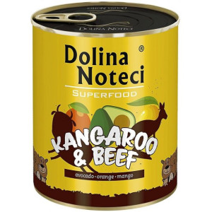 DOLINA NOTECI Superfood kangur z wołowiną 800g