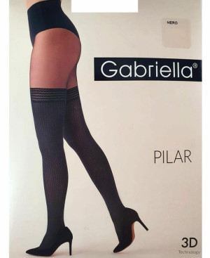 GABRIELLA PILAR Rajstopy damskie k.:NERO r.:2