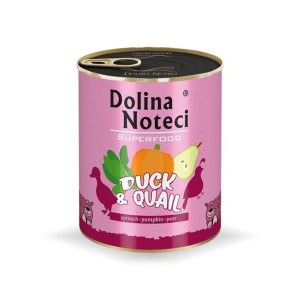 DOLINA NOTECI Superfood kaczka z przepiórką 800g