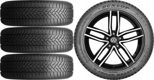NOWE KOŁA ZIMOWE VW Scirocco Dunlop 205/50R17