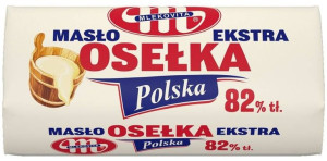 Masło Ekstra osełka 82% tłuszczu 500 g - Mlekovita