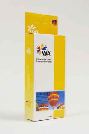 Tusz Wox Yellow Canon Cli581Y Xxl Zamiennik Cli-581Y Xxl (1997C001)