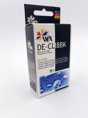 Tusz Wox Black Canon Cli 8Bk Z Chipem Zamiennik Cli8Bk