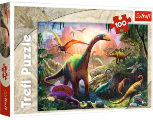 Trefl Puzzle 100el. / Świat Dinozaurów