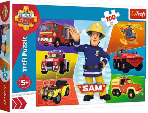 Trefl Puzzle 100el. / Strażak Sam