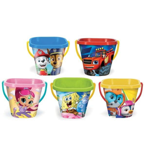 Nickelodeon wiaderko kwadratowe 2 l z IML mix