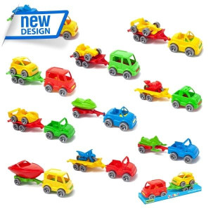 Kid Cars Sport autko z przyczepą
