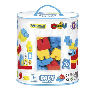 Baby Blocks klocki w torbie 30 el.