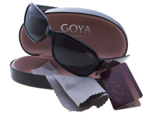 Goya G 186 CZ - czarne okulary przeciwsłoneczne z filtrem polaryzacyjnym dl