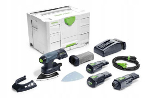 FESTOOL Aku. szlifierka Delta DTSC 400 Li3,1 ISet
