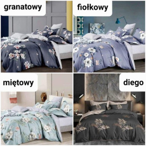 Pościel 200x220 + Prześcieradło 100 % Bawełna