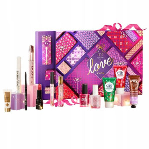 Avon Kalendarz adwentowy z kosmetykami 12 elementów