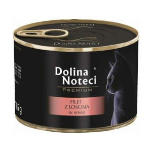 DOLINA NOTECI Filet z łososia dla kota puszka 185g