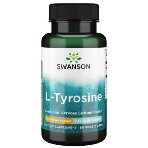 SWANSON AjiPure L-Tyrozyna 500 mg 60 kaps.