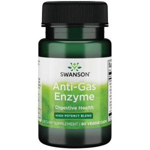 SWANSON Anti-Gas Enzyme 90 kaps.
