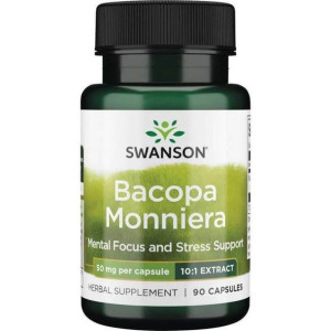 SWANSON Bacopa Monniera 10:1 Extract 90 kaps.