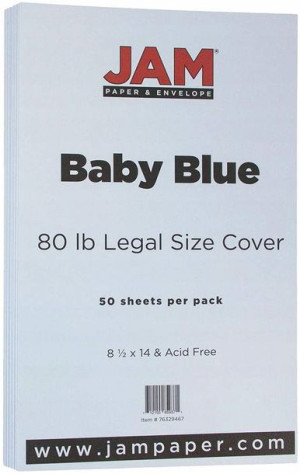 Papier biurowy JAM format A4 50 arkuszy niebieski