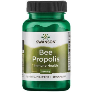 SWANSON Bee Propolis 550 mg 60 kaps.