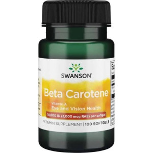 SWANSON Beta Karoten 10000 IU 100 kaps.