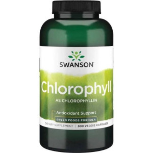 SWANSON Chlorofil 60 mg 300 kaps.