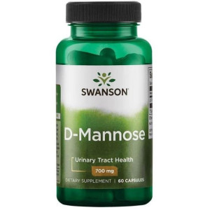 SWANSON D-Mannoza 700 mg 60 kaps.