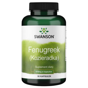 SWANSON Fenugreek Kozieradka 610 mg 90 kaps.