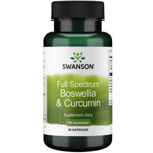 SWANSON Full Spectrum Boswellia Kurkuma 60 kaps.