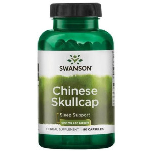 SWANSON Full Spectrum Chinese Skullcap Tarczyca Bajkalska 90 kaps.