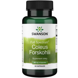 SWANSON Full Spectrum Coleus Forskohlii 400 mg 60 kaps.