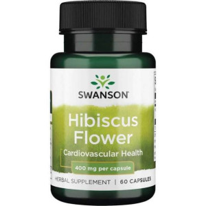 SWANSON Full Spectrum Hibiscus Flower 400 mg 60 kaps.