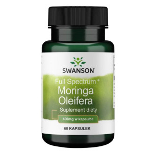 SWANSON Full Spectrum Moringa Oleifera 400 mg 60 kaps.