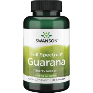 SWANSON Guarana 500 mg 100 kaps.
