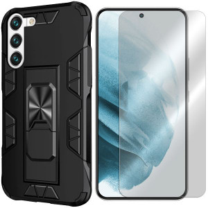 Etui Do Samsung Galaxy S22 Plus Case Stand + Szkło