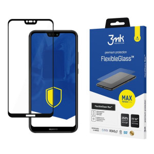 Niepękające szkło hybrydowe do Huawei P20 Lite - 3mk FlexibleGlass Max