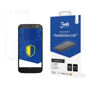 Niepękające szkło hybrydowe do Motorola Moto Z2 Force, 3mk FlexibleGlass Li