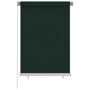 Roleta zewnętrzna 100x140cm ciemnozielona HDPE