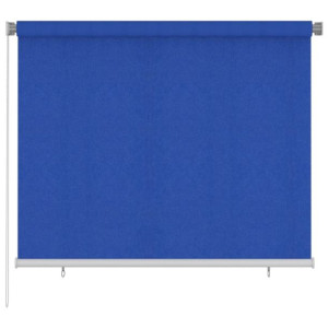 Roleta zewnętrzna 180x140cm niebieska HDPE