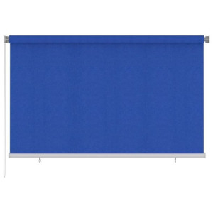 Roleta zewnętrzna 240x140cm niebieska HDPE