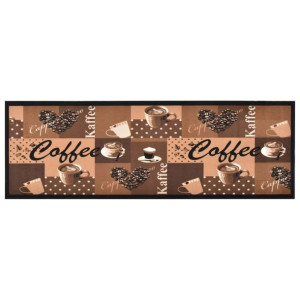 Kuchenna mata podłogowa Coffee brązowa 45x150cm