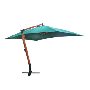 Parasol ogrodowy podwieszany 300x400cm zielony