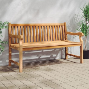 Ławka ogrodowa 150cm drewno tekowe
